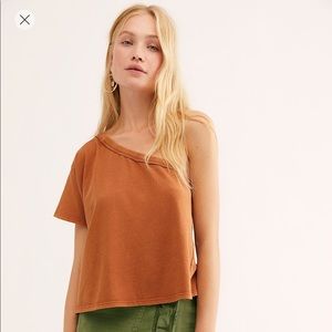 We the Free Aubrey One Shoulder Shirt